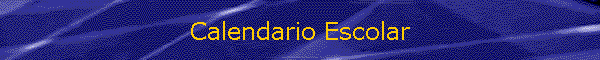 Calendario Escolar