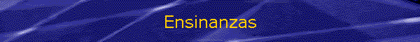 Ensinanzas