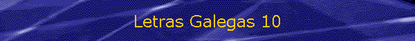 Letras Galegas 10