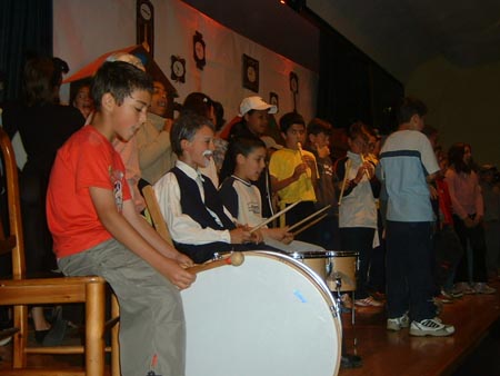 Teatro 25 ensaio coro