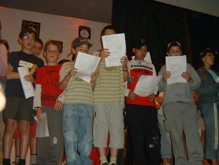 Teatro 30 ensaio coro