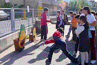 Lanzamento de casta�as