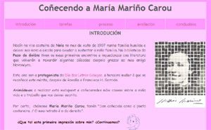 Web de Mar&iacute;a Mari&ntilde;o Carou