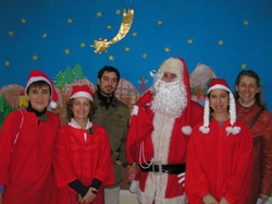 Pap� Noel en el CEIP Campolongo