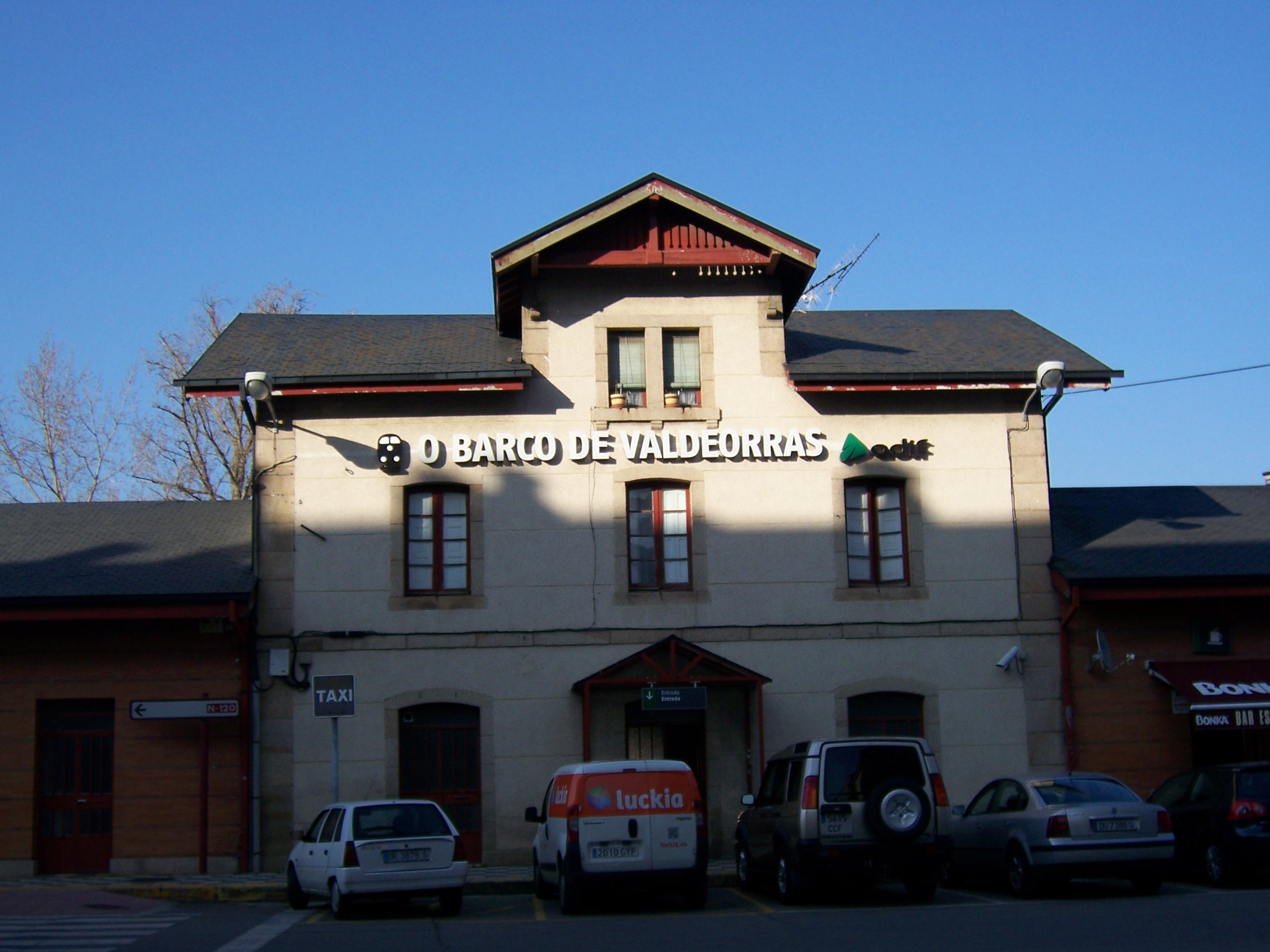 Vista actual da Estaci&oacute;n de Adif
