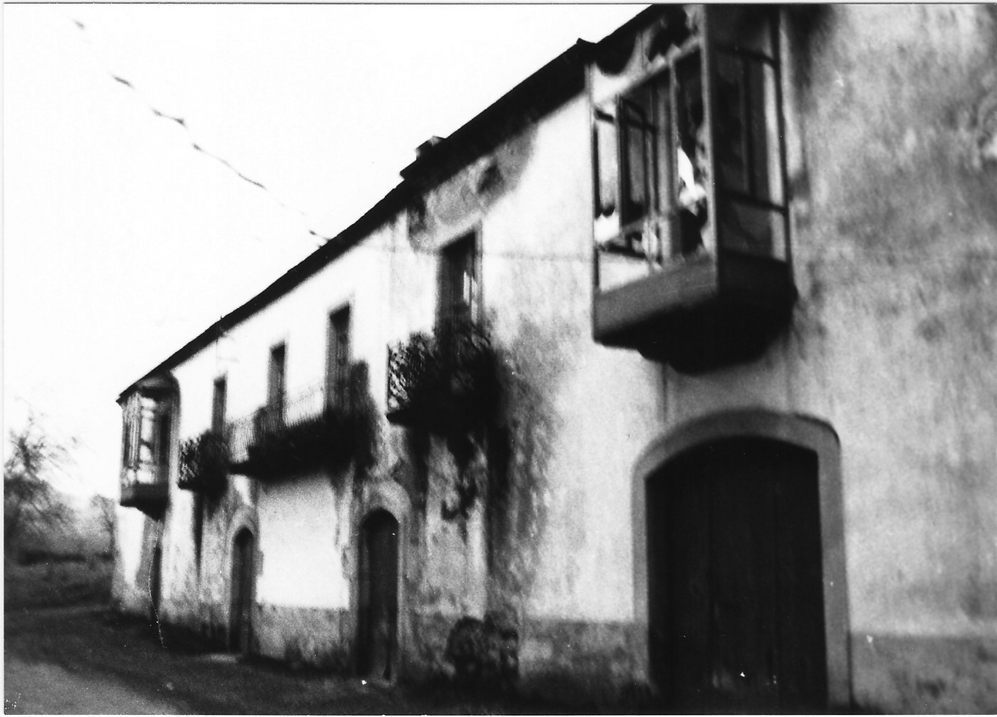 Casa do Río Cigüeño antes da restauración