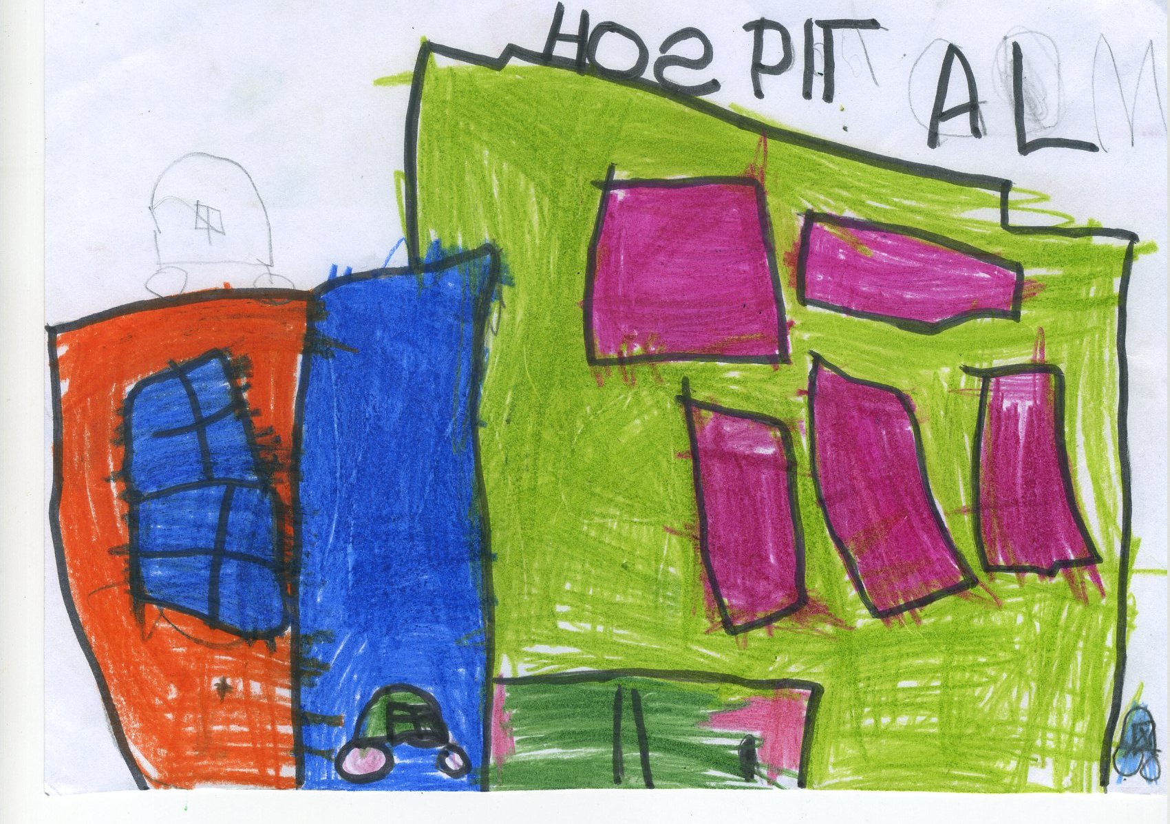 O Hospital visto polos máis cativos