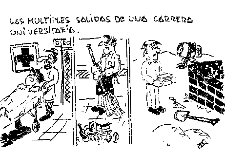 Las m&uacute;ltiples salidas de una carrera universitaria