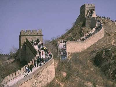   A muralla china
