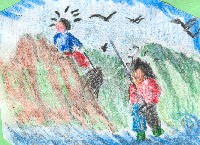 La gente usa cuchillo para movernos de las rocas. Deber&iacute;a hacerse en grupos de cuatro o cinco personas, y siempre desde el interior de una embarcaci&oacute;n. La gente nos coge cuando necesitan dinero. Hay algunas que mueren mientras lo hacen, as&iacute; que ellos no lo hacen por lo peligroso que puede ser el mar. Los furtivos nos cogen cuando estamos reproduciendo, eso es, cuando est&aacute; prohibido.