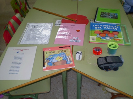 Material empregado para o proxecto