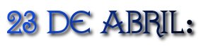 23 abril
