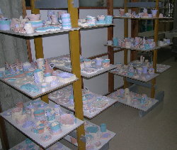 Os traballos preparados para levar &oacute; forno