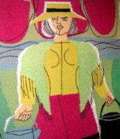 Un tapiz feito sobre debuxo de Luis Seoane