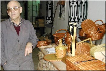 Manuel Lauda, cesteiro