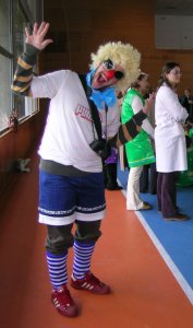 O 'turista' presente no desfile