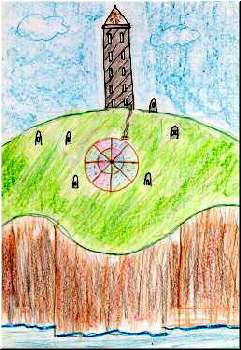 Parque da torre visto por Agueda e Pablo