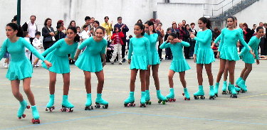 Grupo de nenas maiores