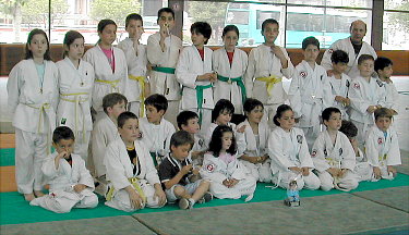 Os participantes con Moncho