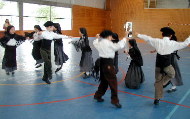 Durante a actuaci&oacute;n