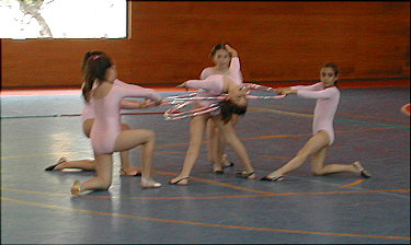 Bonito exercicio cos aros