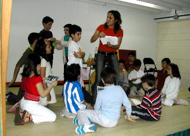 Entregando os diplomas