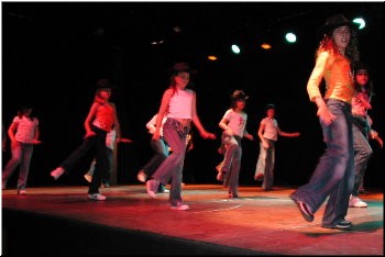 Outro momento do baile