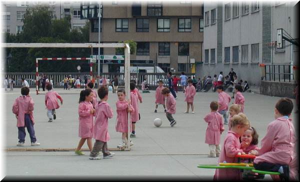 Patio infantil, primeiro ciclo