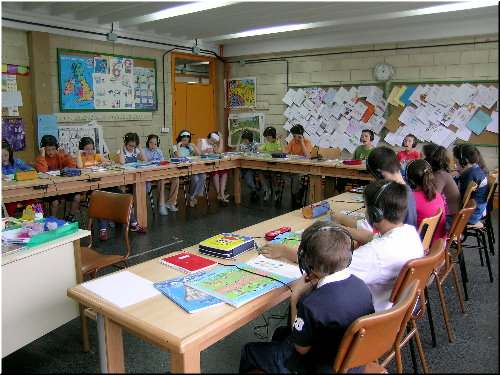 Laboratorio de idiomas