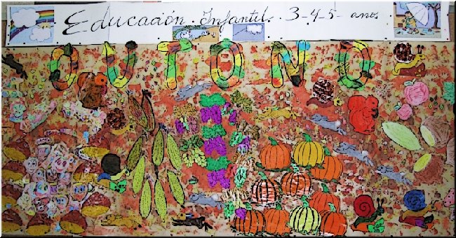 Mural de Educaci&oacute;n Infantil