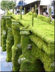 Muralla feita cos ramos