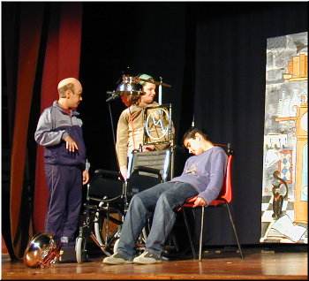 Brad's brain is in the monster