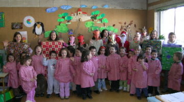 Moi contentos coa visita