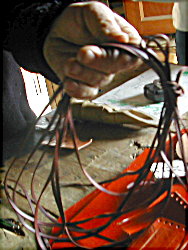 Tiras para coser as pezas