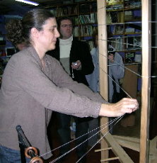 A urdideira de tambor