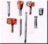 Punteiros, macetas, ciceis, buxarda...