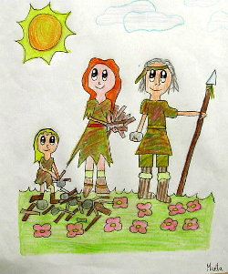 As&iacute; vest&iacute;an na Prehistoria