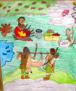 Unha escea coti&aacute;