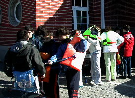 Vestindo as roupas axeitadas
