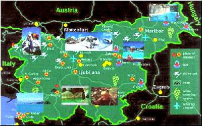 Slovenia map