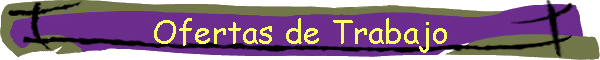 Ofertas de Trabajo