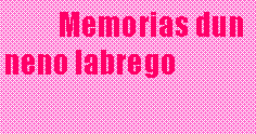 Cuadro de texto: Memorias dun neno labrego