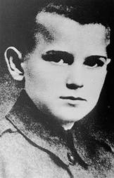 Karol Wojtyla a los 12 a�os