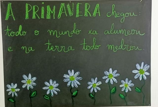 A primavera chegou