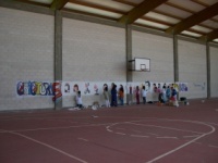 Elaboración do mural