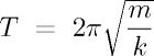 periodo dunha masa oscilante