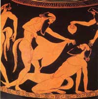 s&aacute;tiros honrando o deus do vi&ntilde;o