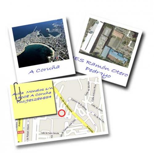 Localización do IES Ramón Otero Pedrayo