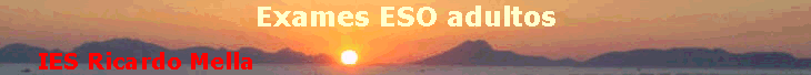 Exames ESO adultos