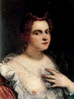 Marietta Robusti, filla de Tintoretto. Autorretrato